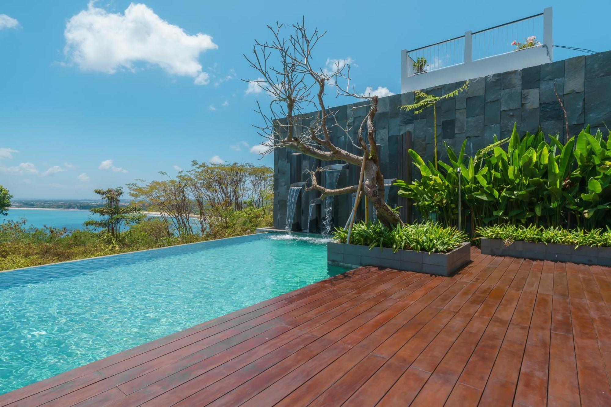 Beyond The Sea - Luxe Sea View Villa In Jimbaran Экстерьер фото