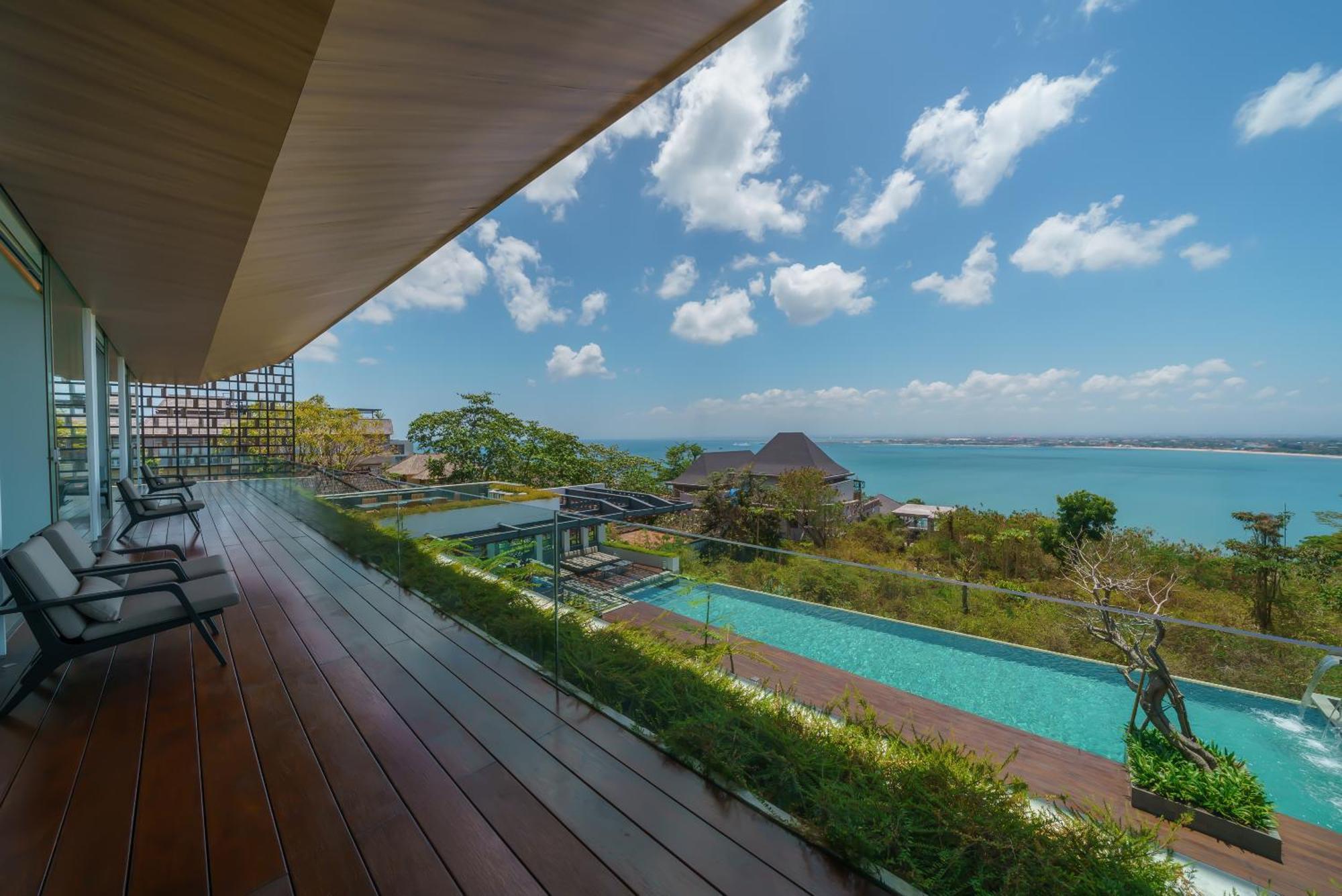 Beyond The Sea - Luxe Sea View Villa In Jimbaran Экстерьер фото